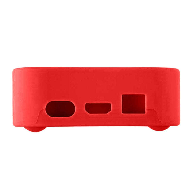 For Apple TV 4K 5th / 4th Anti-slip Shockproof Silicone Remote Control Protective Case(Red)