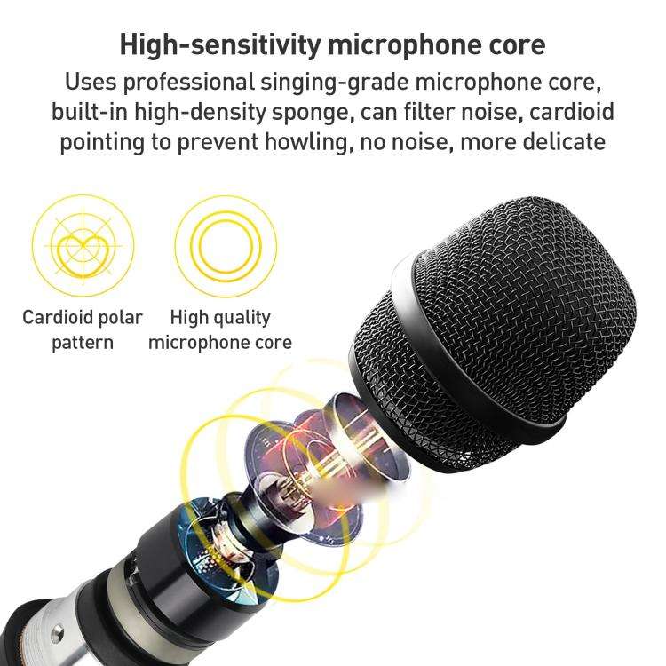 XTUGA U-771 UHF Lapel Two Way Radio Wireless Microphone, 2 Microphone + Host