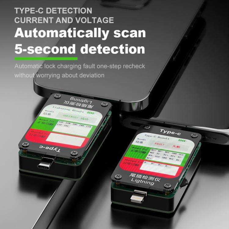 BEST VB-U4 Type-C / Lighting Interface Automatic Tail Plug Detector