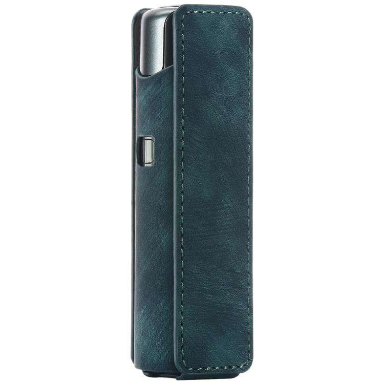 For lil Solid 3.0 Frosted Retro PU Leather Electronic Cigarette Case(Green)