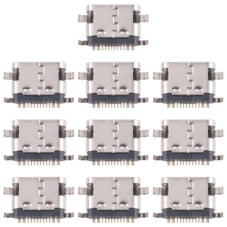 10pcs Original 12 Pin Charging Port Connector, Model:Middle Pin Position