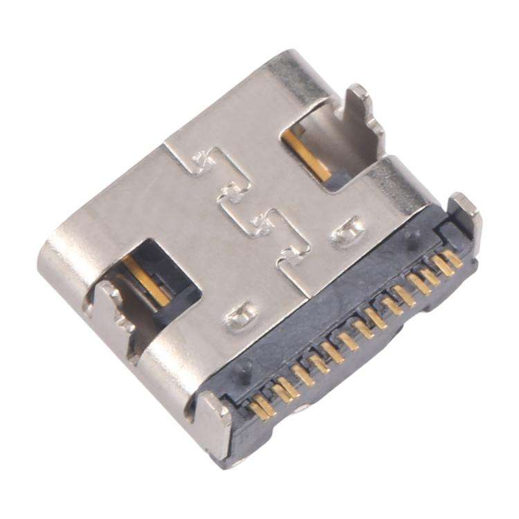 10pcs Original 12 Pin Charging Port Connector, Model:Dual-row Contact Pins