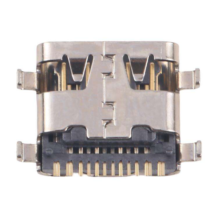 10pcs Original 12 Pin Charging Port Connector, Model:4 Pin Not Spring-loaded