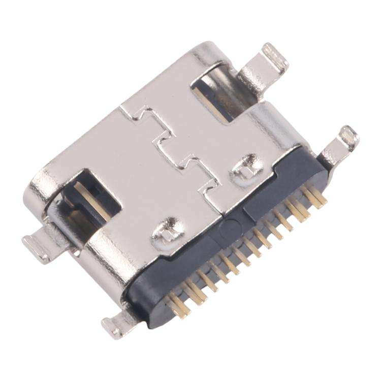 10pcs Original 12 Pin Charging Port Connector, Model:Four Pins Lower