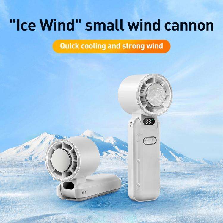 RD21 Folding Cooling Handheld Fan(White)