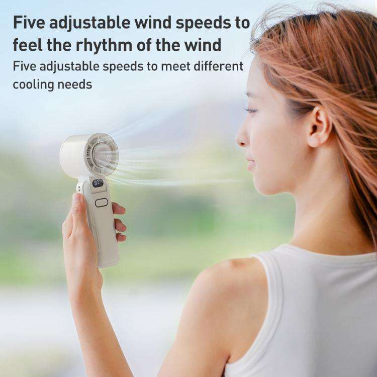 RD21 Folding Cooling Handheld Fan(Purple)