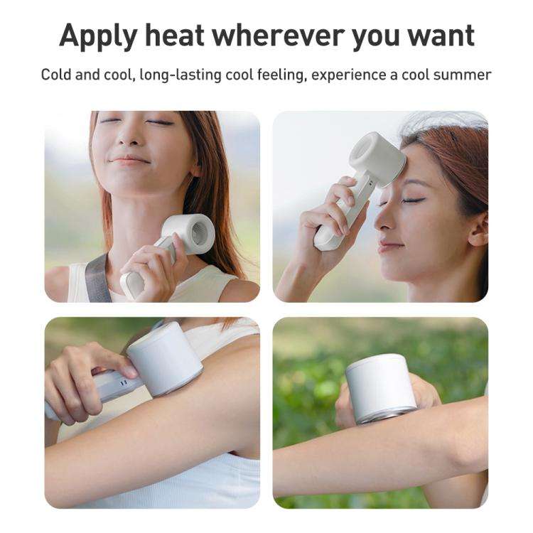 RD21 Folding Cooling Handheld Fan(White)
