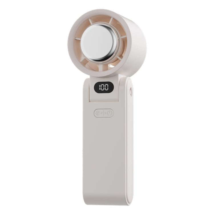 Y19 Smart Ice Compress Folding Handheld Fan(White)