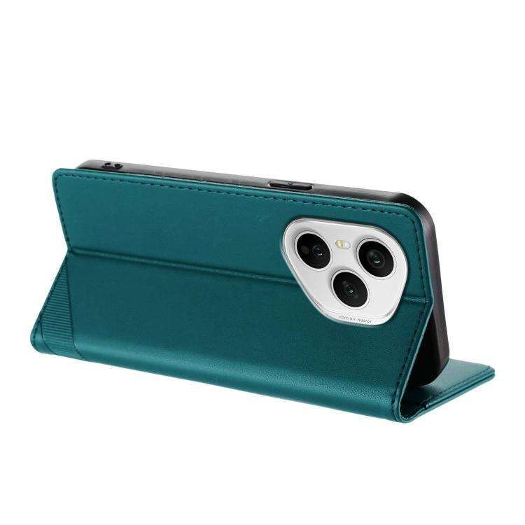 For Honor 400 Pro Global 160.8mm Embossed Multi-functional Wallet Retro Leather Phone Case(Dark G...