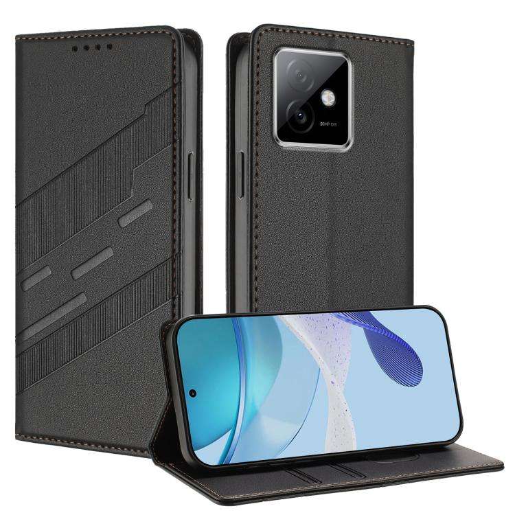 For Honor X60 GT Embossed Multi-functional Wallet Retro Leather Phone Case(Black)