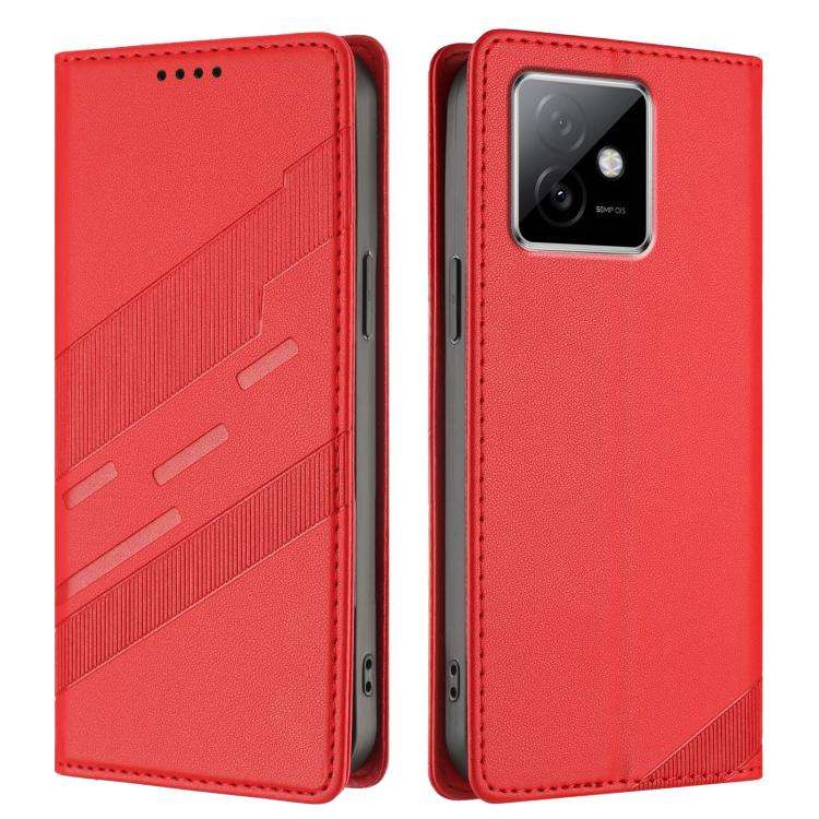 For Honor X60 GT Embossed Multi-functional Wallet Retro Leather Phone Case(Red)