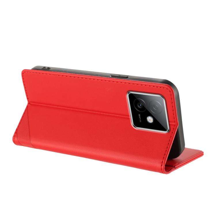 For Honor X60 GT Embossed Multi-functional Wallet Retro Leather Phone Case(Red)
