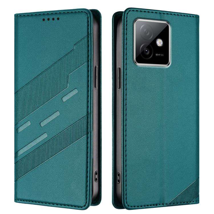 For Honor X60 GT Embossed Multi-functional Wallet Retro Leather Phone Case(Dark Green)