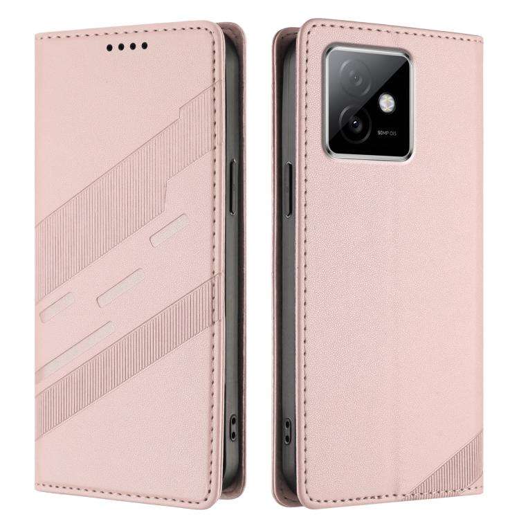 For Honor X60 GT Embossed Multi-functional Wallet Retro Leather Phone Case(Pink)