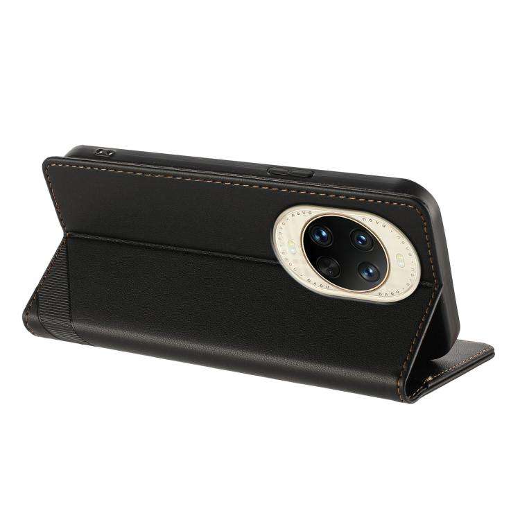 For Huawei nova 14 Embossed Multi-functional Wallet Retro Leather Phone Case(Black)