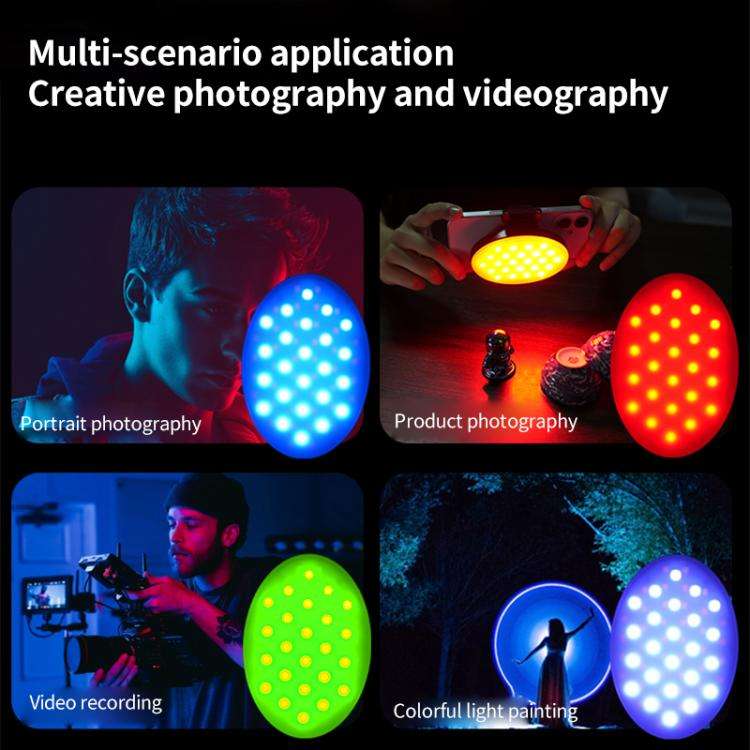 GZ-668 Full Color Portable Pocket Fill Light(RGB Light)