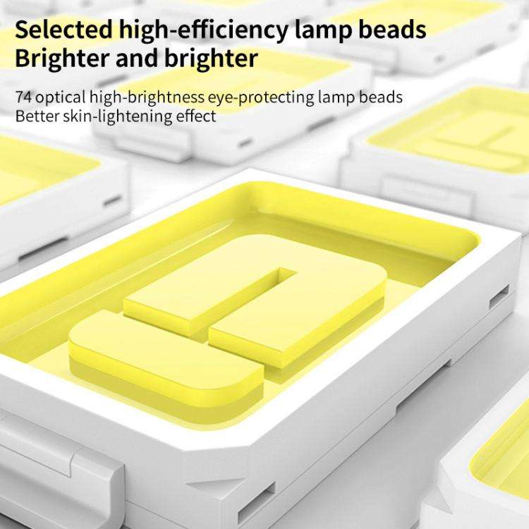 GZ-669 Full Color Round Portable Pocket Fill Light(Cold/Warm/White Light)