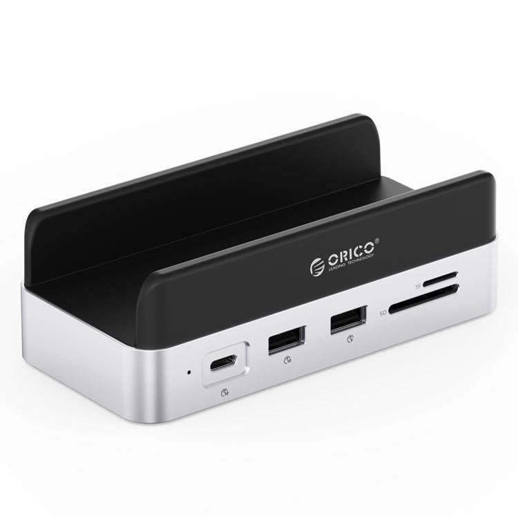 ORICO VSP10 Mini Dock Desktop Storage Expansion Multi-function Holder for Mac Mini 2024, Memory C...