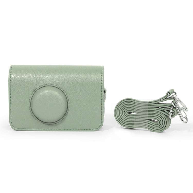 For Kodak EKTAR H35 / F501 / F9 Full Body Leather Camera Case Bag with Strap(Green)