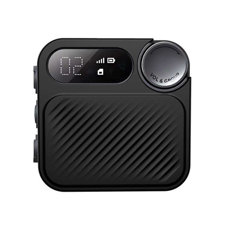 For Xiaomi Sports Walkie Talkie Silicone Protective Case(Black)