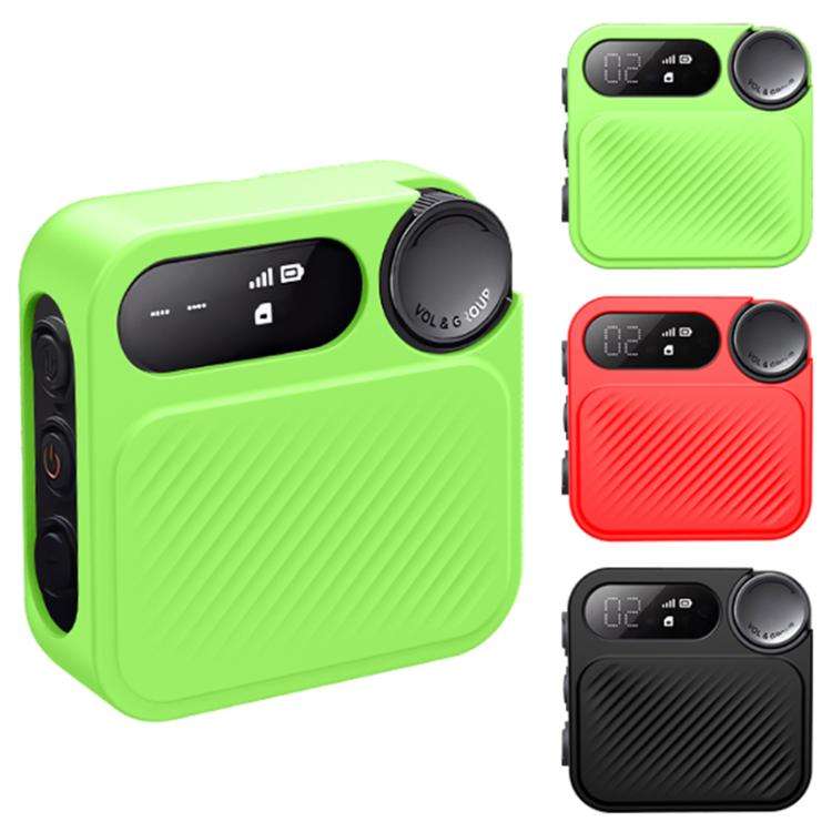 For Xiaomi Sports Walkie Talkie Silicone Protective Case(Black)