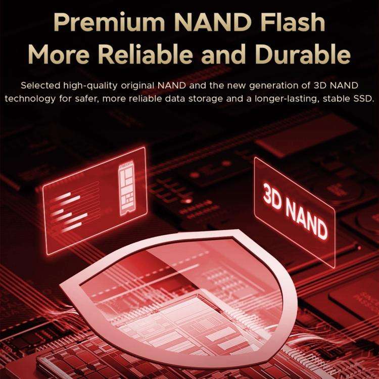 ORICO-i3800 M.2 NVME 2280 SSD, Memory:2TB