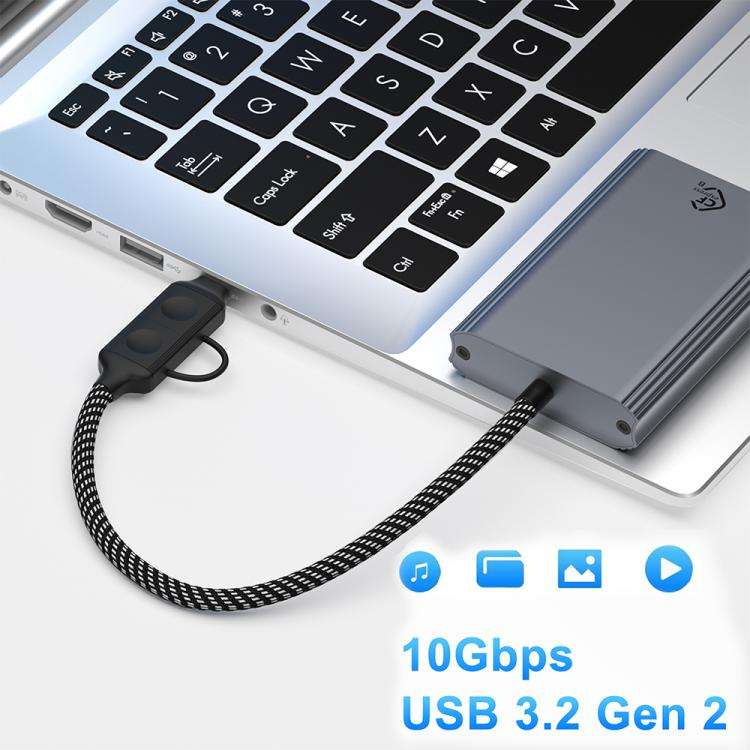 Type-C / USB to CFexpress Type-B Card Reader(Grey)