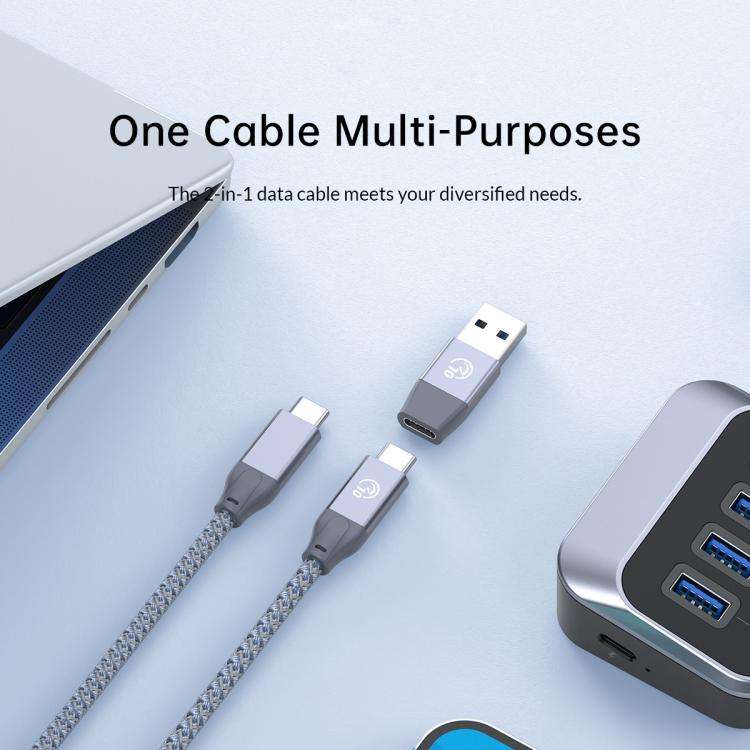 ORICO M3U3-4A 4 in 1 Type-C to USB 3.2 Docking Hub(Black)