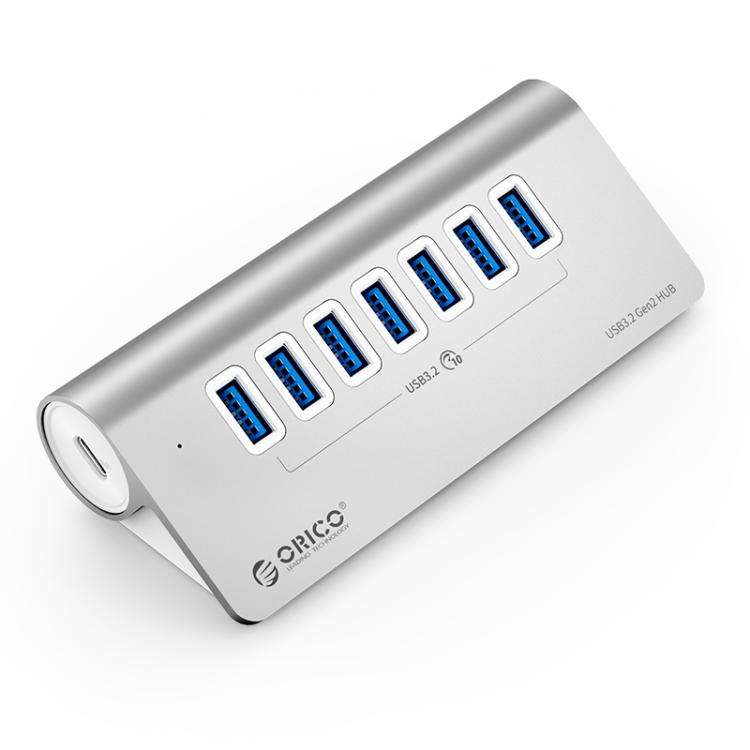ORICO M3U7-G2 7 in 1 Type-C to USB 3.2 Docking Hub(Silver)
