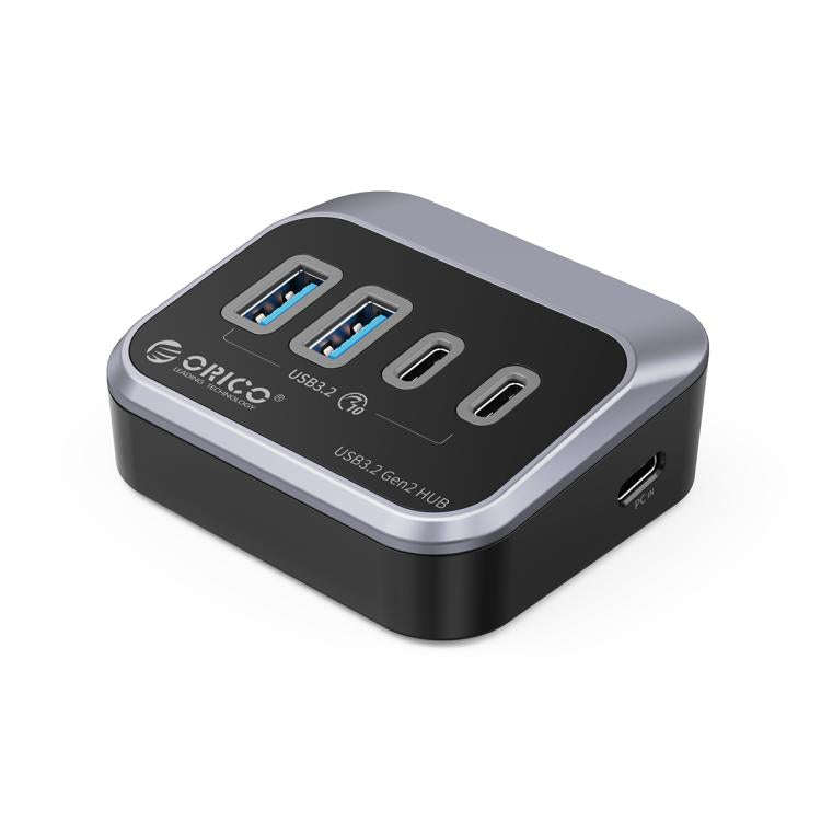ORICO M32A2C-G2 4 in 1 Type-C to Dual Type-C and Dual USB3.2 Docking Hub(Black)
