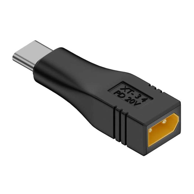 XT-34 Type-C Male to XT30 Male Interchange Adapter
