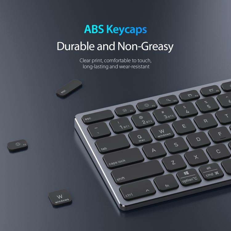 DUX DUCIS LK Series Portable Universal Wireless Keyboard(Black)