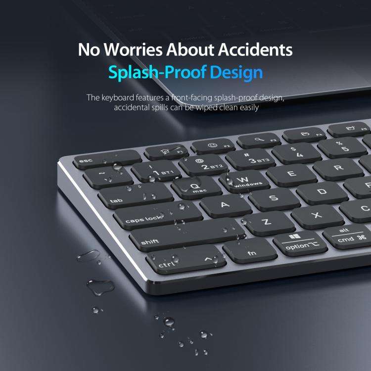 DUX DUCIS LK Series Portable Universal Wireless Keyboard(Black)