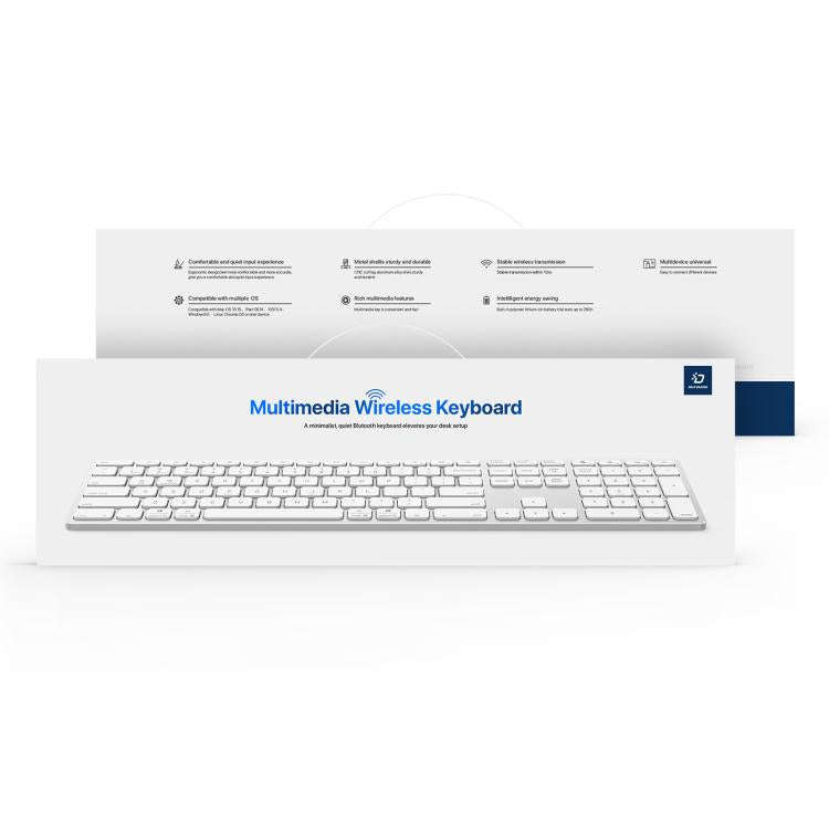 DUX DUCIS LK Series Portable Universal Wireless Keyboard(White)