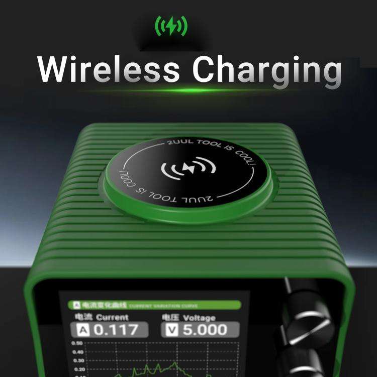 2UUL PC01 POWER MAX 200W Multi-Port Charger Adjustable Voltage Power Supply, Plug:EU Plug