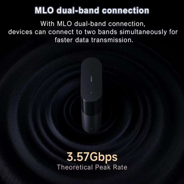 Xiaomi Whole Home Router BE3600 Pro WiFi 7 Bluetooth Mesh Gateway 2.5G Port Dual Band, US Plug(Grey)