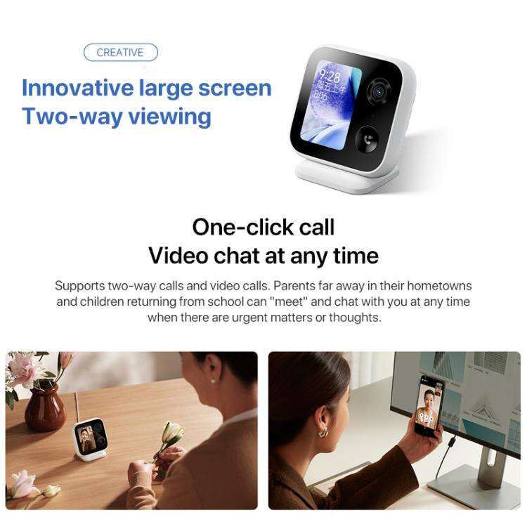 Original Xiaomi Smart Camera Video Call Edition Support One-click Call / AI Intelligent Detection...
