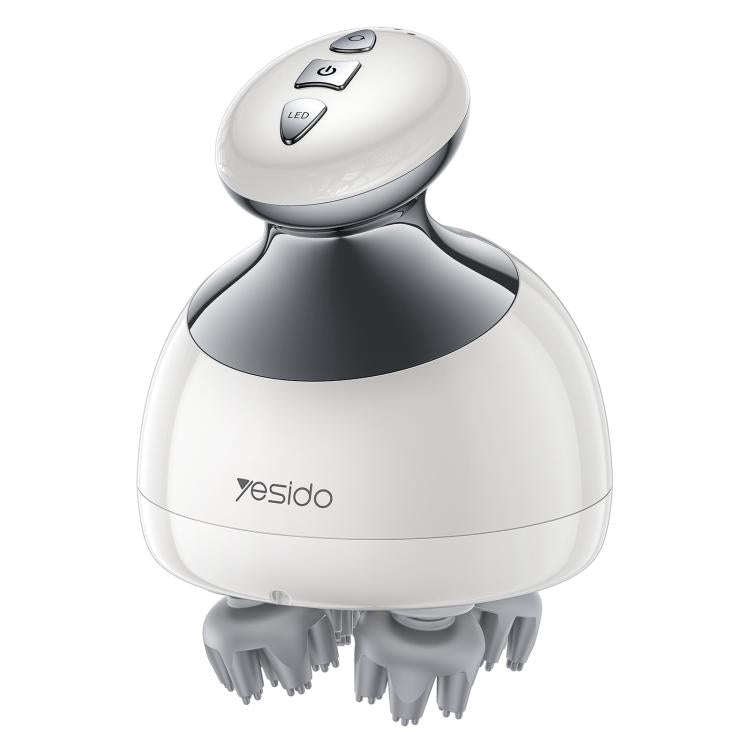 Yesido MG12 IPX7 Waterproof Intelligent Head Massager Care Instrument(White)