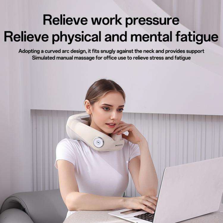 Yesido MG14 Heat Therapy Electric Neck Massager(White)