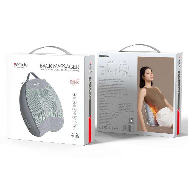 Yesido MG15 Infrared Heat Back Massager(Grey)