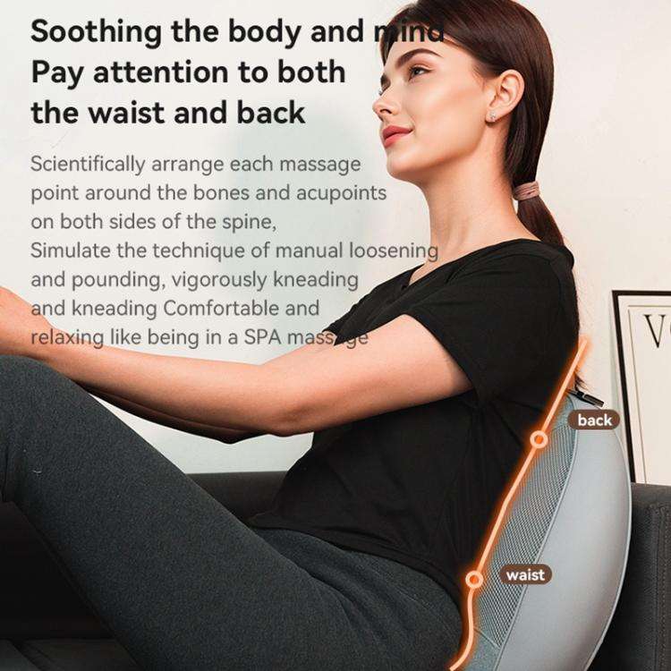 Yesido MG15 Infrared Heat Back Massager(Grey)