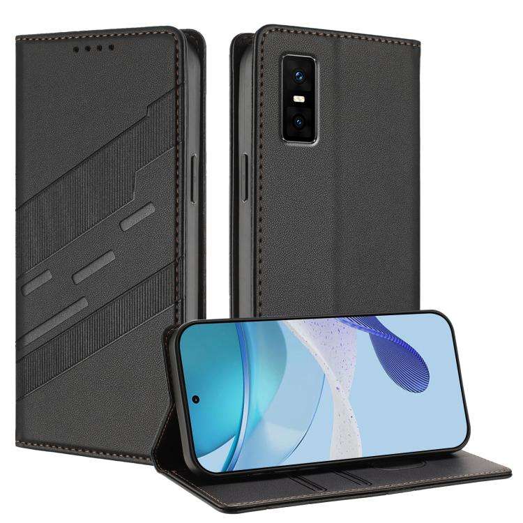 For Infinix GT 30 Pro Embossed Multi-functional Wallet Retro Leather Phone Case(Black)