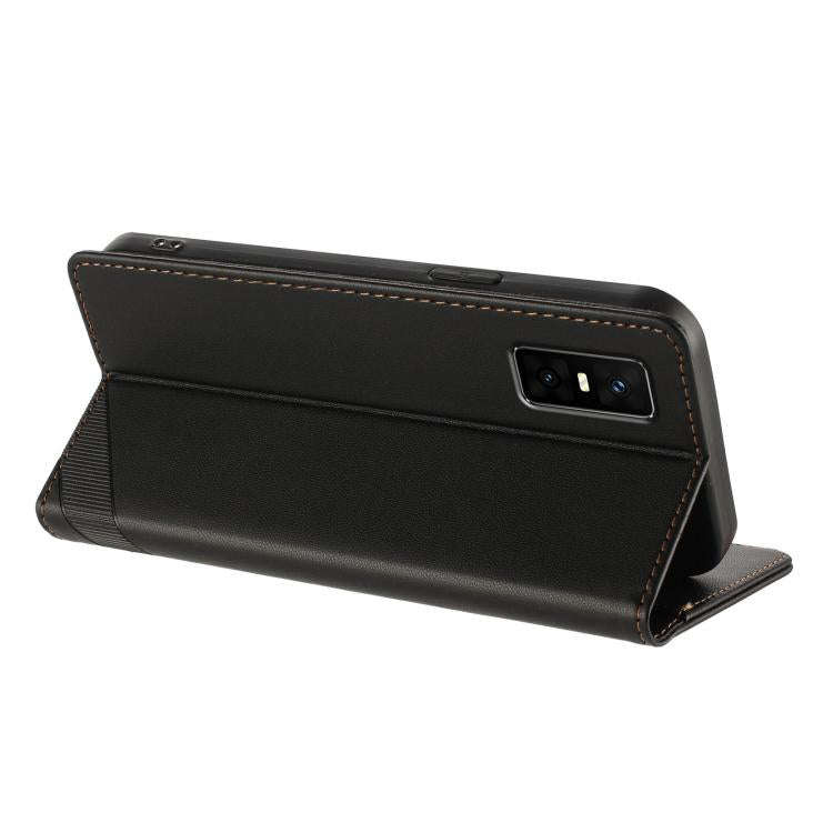 For Infinix GT 30 Pro Embossed Multi-functional Wallet Retro Leather Phone Case(Black)