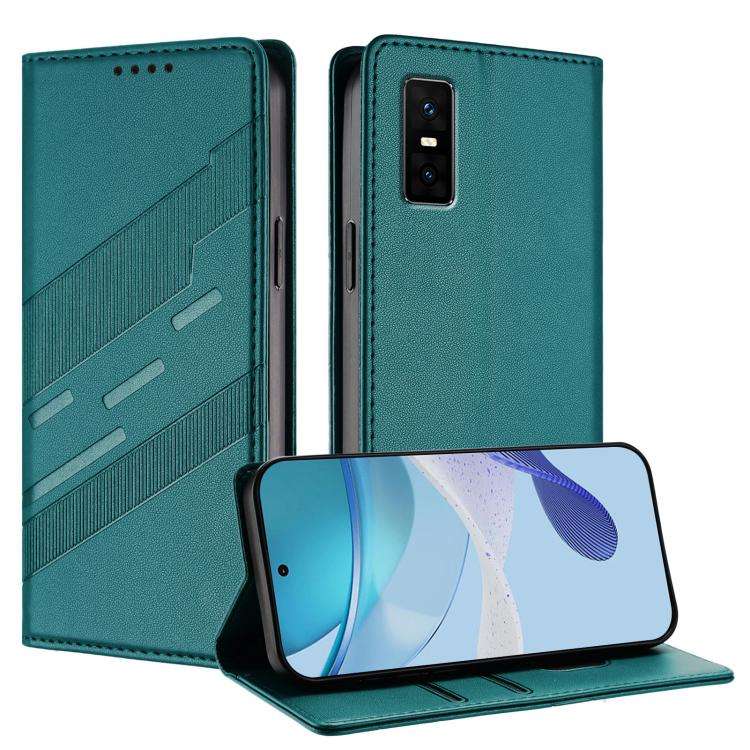 For Infinix GT 30 Pro Embossed Multi-functional Wallet Retro Leather Phone Case(Dark Green)