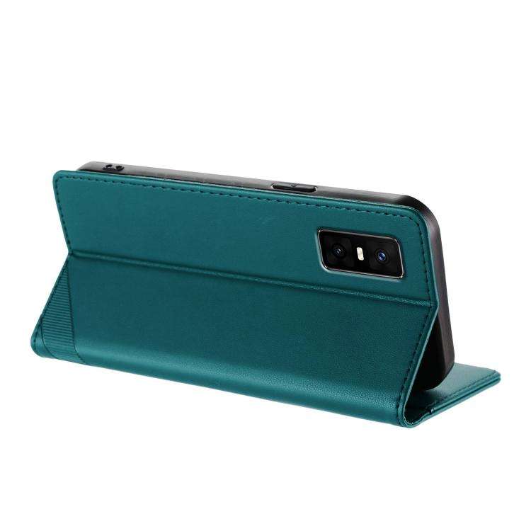 For Infinix GT 30 Pro Embossed Multi-functional Wallet Retro Leather Phone Case(Dark Green)