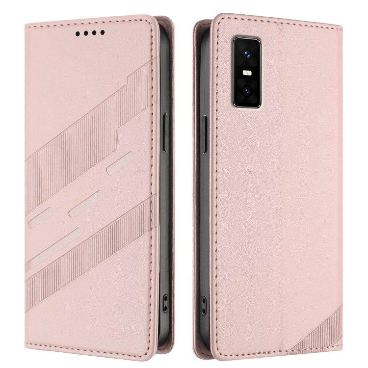 For Infinix GT 30 Pro Embossed Multi-functional Wallet Retro Leather Phone Case(Pink)