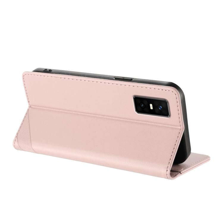 For Infinix GT 30 Pro Embossed Multi-functional Wallet Retro Leather Phone Case(Pink)
