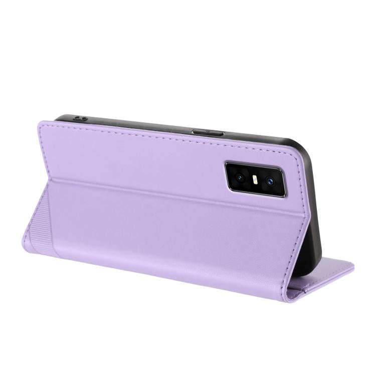 For Infinix GT 30 Pro Embossed Multi-functional Wallet Retro Leather Phone Case(Light Purple)