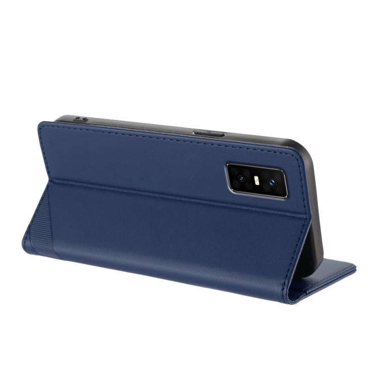 For Infinix GT 30 Pro Embossed Multi-functional Wallet Retro Leather Phone Case(Dark Blue)