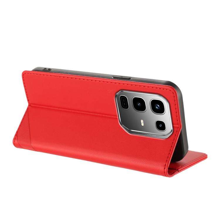 For Infinix Note 50 Pro+ 5G Embossed Multi-functional Wallet Retro Leather Phone Case(Red)